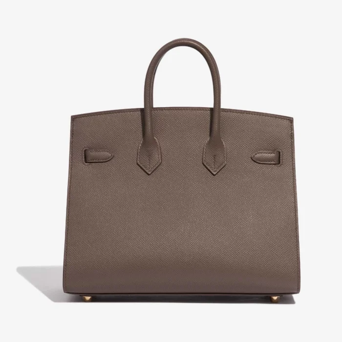Artisan-Grade Hermès Birkin 25 Epsom Gris Etain GHW - Replica Handbags - Image 2