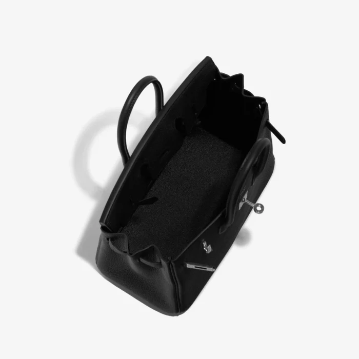 Artisan-Grade Hermès Birkin 25 Togo Black PHW - Replica Handbags - Image 5