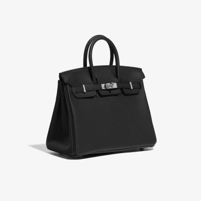 Artisan-Grade Hermès Birkin 25 Togo Black PHW - Replica Handbags - Image 4