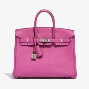 Artisan-Grade Hermès Birkin 25 Magnolia PHW Replica Handbags