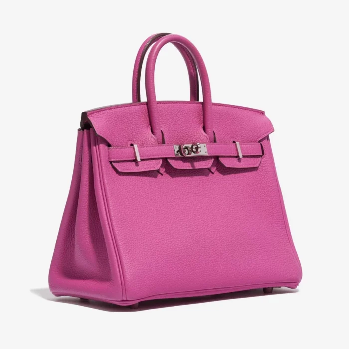 Artisan-Grade Hermès Birkin 25 Togo Magnolia PHW - Replica Handbags - Image 4