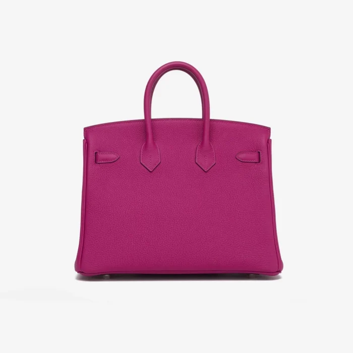 Artisan-Grade Hermès Birkin 25 Togo Rose Pourpre PHW - DLF - Image 2