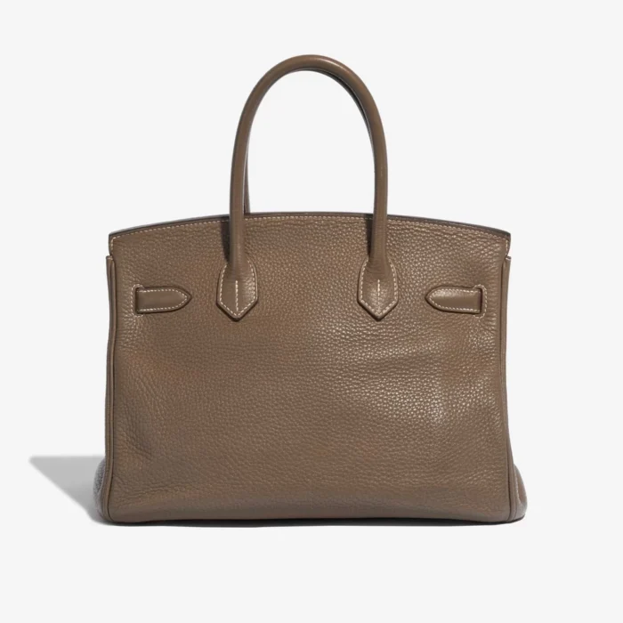 Artisan-Grade Hermès Birkin 30 Clemence Etoupe PHW - Replica Handbags - Image 2
