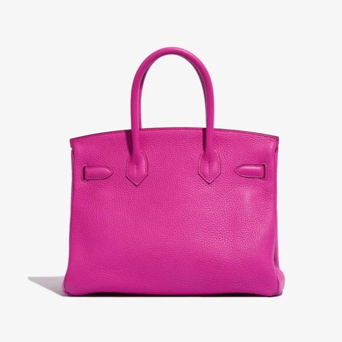 Artisan-Grade Hermès Birkin 30 Clemence Magnolia PHW - Replica Handbags - Image 2