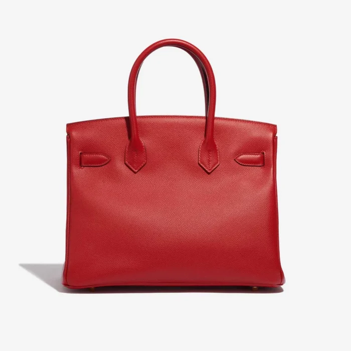 Artisan-Grade Hermès Birkin 30 Epsom Rouge Casaque GHW - Replica Handbags - Image 2