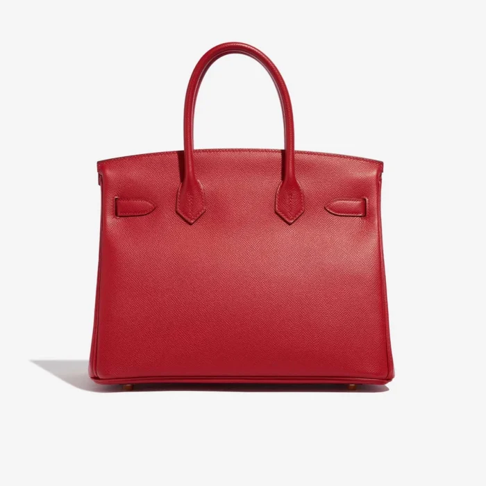 Artisan-Grade Hermès Birkin 30 Epsom Rouge Casaque GHW - Replica Handbags - Image 2