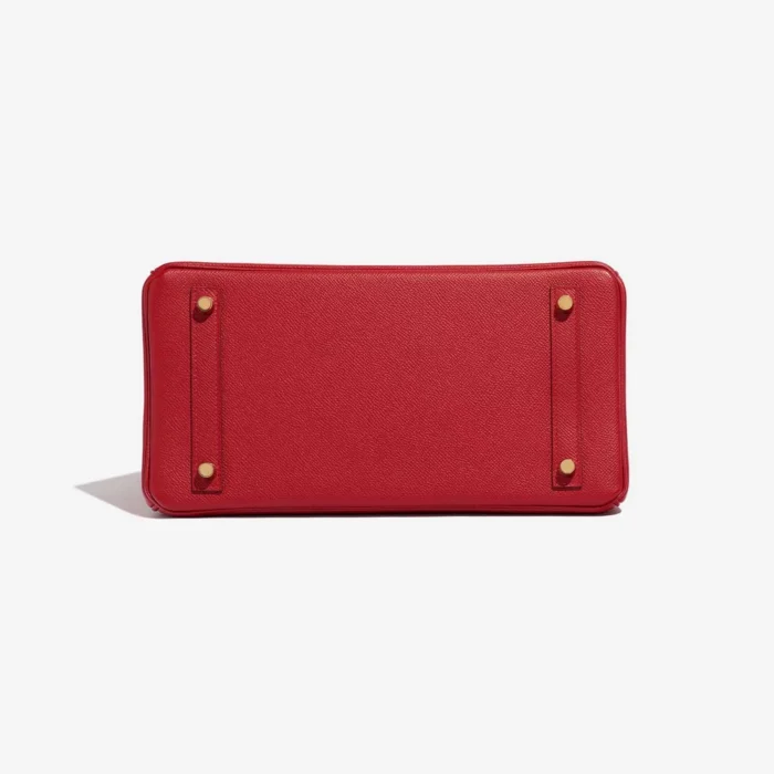 Artisan-Grade Hermès Birkin 30 Epsom Rouge Casaque GHW - Replica Handbags - Image 3