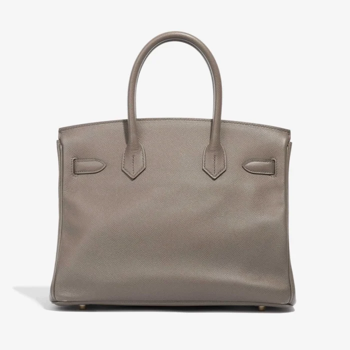 Artisan-Grade Hermès Birkin 30 Epsom etain GHW - Replica Handbags - Image 2