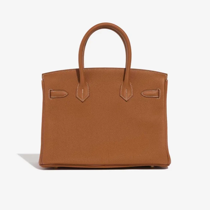 Artisan-Grade Hermès Birkin 30 Togo Gold GHW - Replica Handbags - Image 2