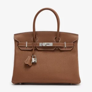 Artisan-Grade Hermès Birkin 30 Togo Gold PHW – DLF