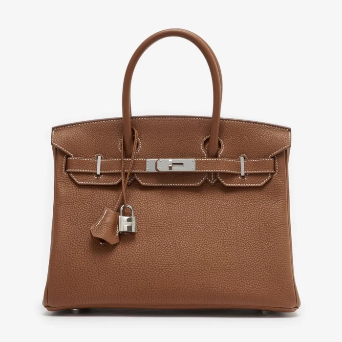 Artisan-Grade Hermès Birkin 30 Togo Gold PHW – DLF