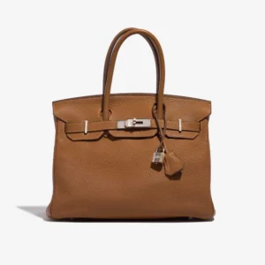 Artisan-Grade Hermès Birkin 30 Togo Gold PHW - Replica Bags
