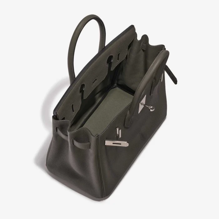 Artisan-Grade Hermès Birkin 30 Togo Vert de Gris PHW - Replica Handbags - Image 5
