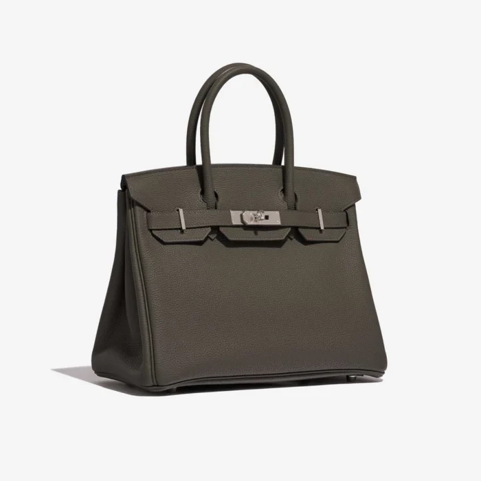 Artisan-Grade Hermès Birkin 30 Togo Vert de Gris PHW - Replica Handbags - Image 4