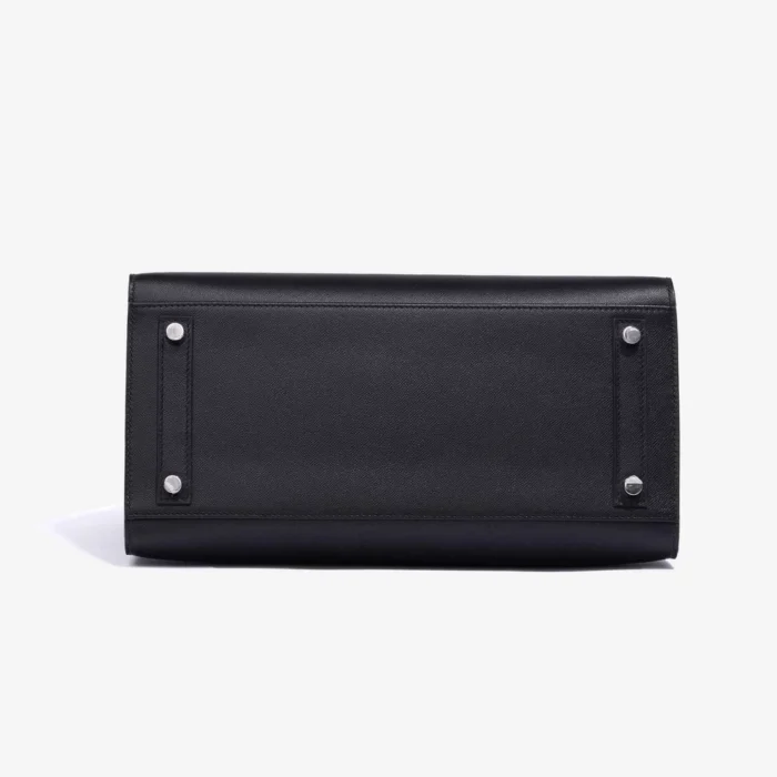 Artisan-Grade Hermès Birkin 30 Veau Madame Black PHW - DLF - Image 3