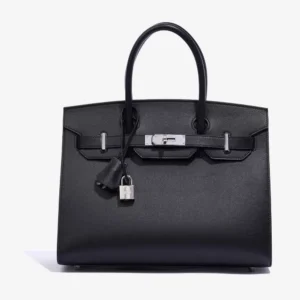 Artisan-Grade Hermès Birkin 30 Veau Madame Black PHW – DLF