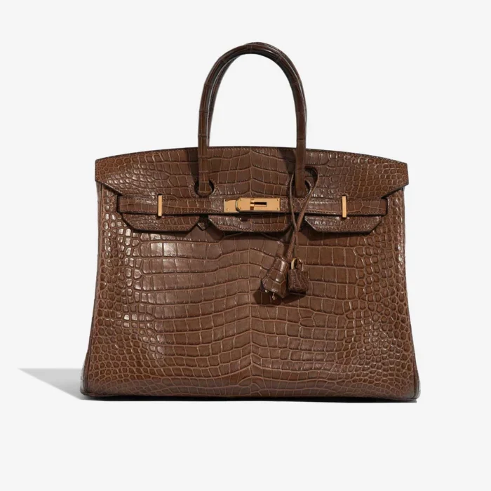 Artisan-Grade Hermès Birkin 35 Alligator Marron D’Inde GHW