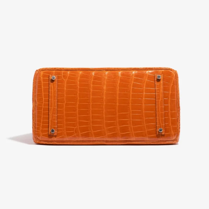 Artisan-Grade Hermès Birkin 35 Porosus Crocodile Pain d’epice PHW - Replica Handbags - Image 3