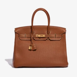 Artisan-Grade Hermès Birkin 35 Togo Gold GHW – Replica Handbags
