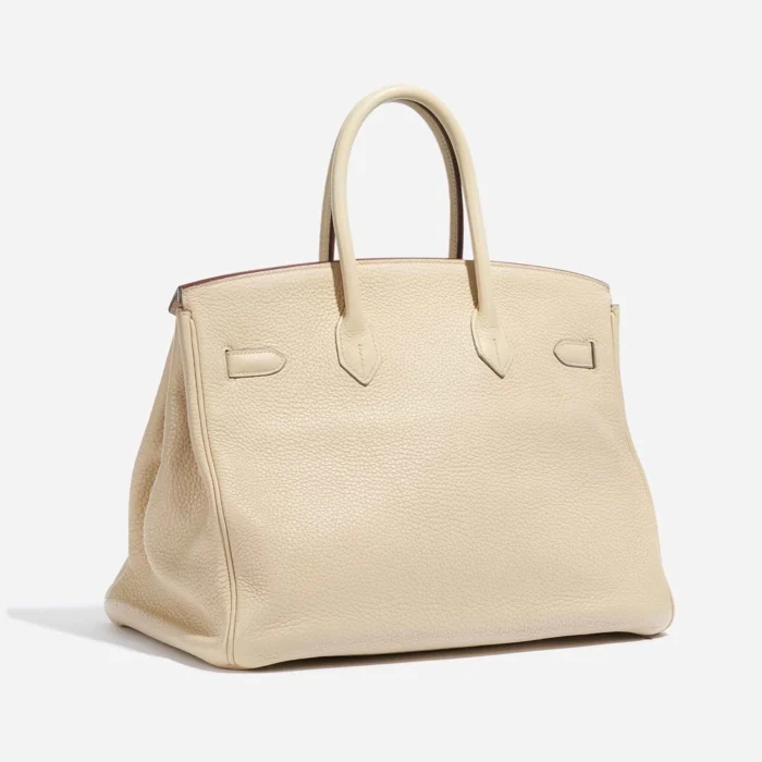 Artisan-Grade Hermès Birkin 35 Togo Parchemin PHW - DLF - Image 4