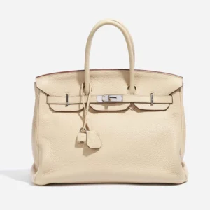 Artisan-Grade Hermès Birkin 35 Togo Parchemin PHW | DLF