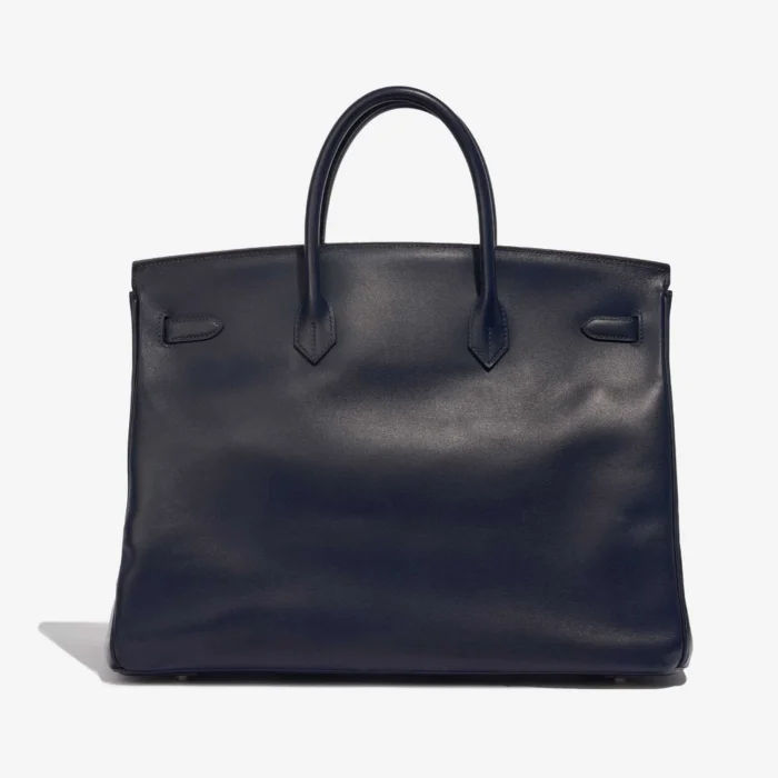 Artisan-Grade Hermès Birkin 40 Swift Blue Royale PHW - Replica Handbags - Image 2
