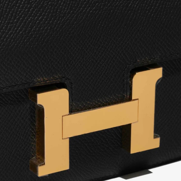 Artisan-Grade Hermès Constance 18 Epsom Black GHW - Replica Handbags - Image 6