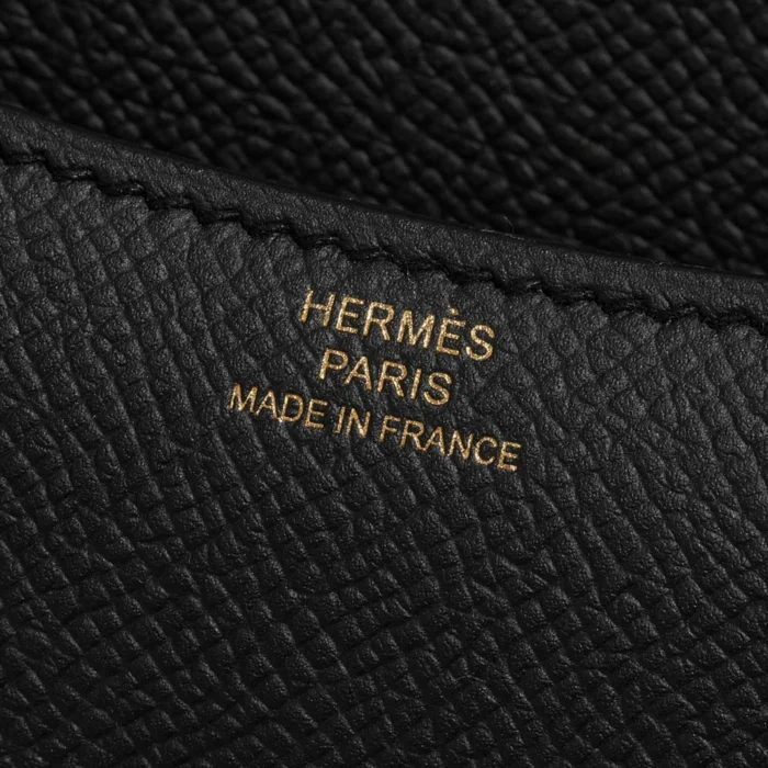 Artisan-Grade Hermès Constance 18 Epsom Black GHW - Replica Handbags - Image 2