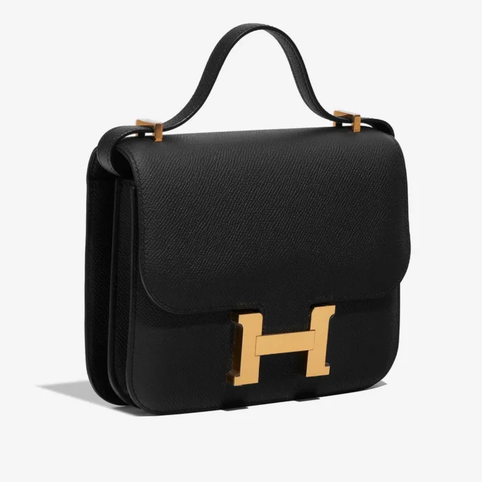 Artisan-Grade Hermès Constance 18 Epsom Black GHW - Replica Handbags - Image 5