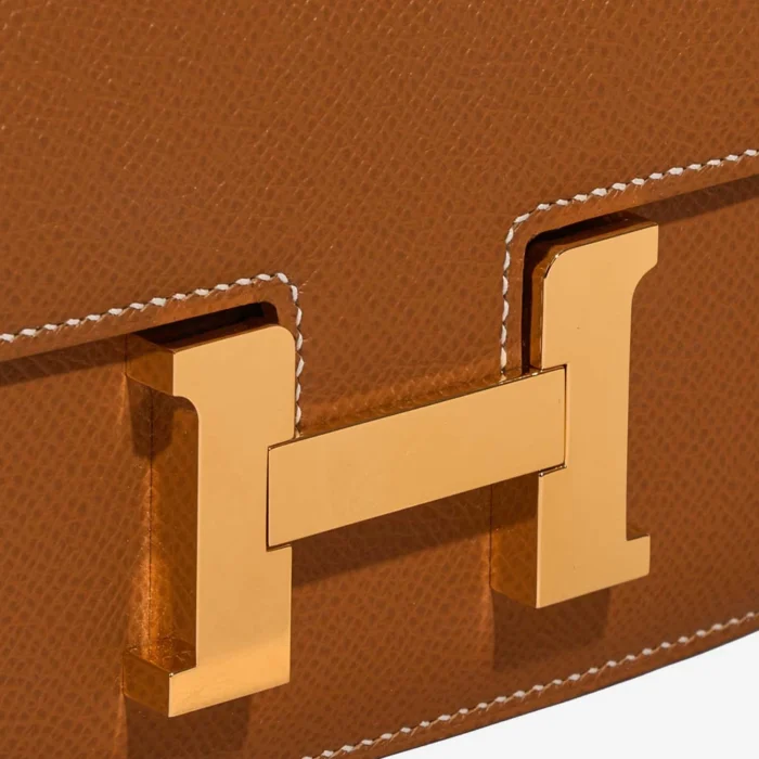 Artisan-Grade Hermès Constance 18 Epsom Gold GHW - Replica Handbags - Image 6