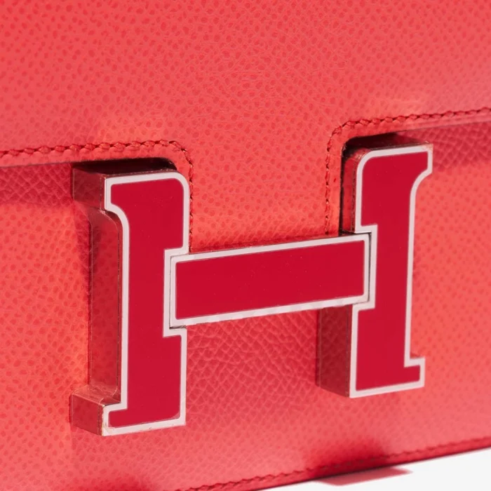 Artisan-Grade Hermès Constance 18 Epsom Rose Texas/Rouge de Coeur PHW - Replica Handbags - Image 7