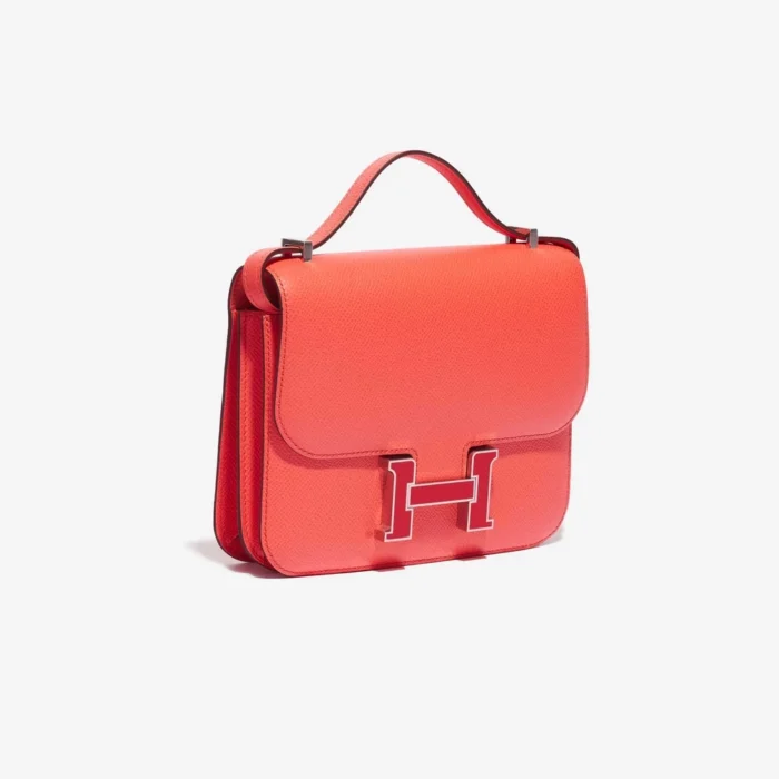 Artisan-Grade Hermès Constance 18 Epsom Rose Texas/Rouge de Coeur PHW - Replica Handbags - Image 4