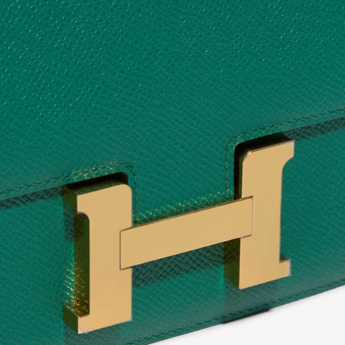 Artisan-Grade Hermès Constance 18 Espom Vert Jade GHW - Replica Handbags - Image 6