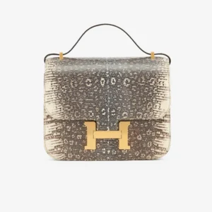 Artisan-Grade Hermès Constance 18 Mini Lizard Ombre GHW – DLF