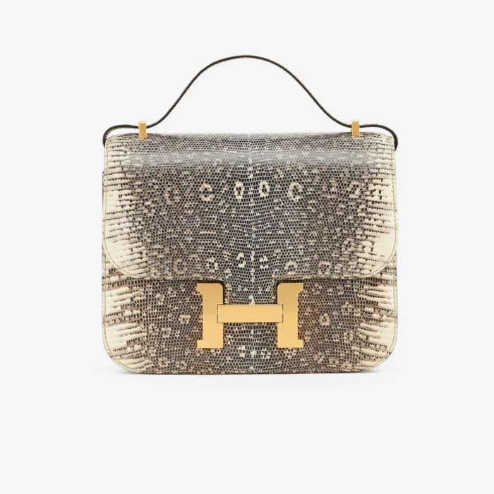 Artisan-Grade Hermès Constance 18 Mini Lizard Ombre GHW – DLF