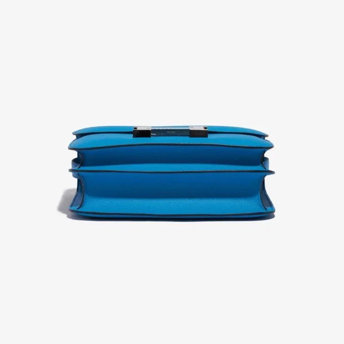 Artisan-Grade Hermès Constance 24 Epsom Blue Frida PHW - Replica Handbags - Image 3