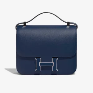 Artisan-Grade Hermès Constance 24 Deep Blue PHW Replica Bag