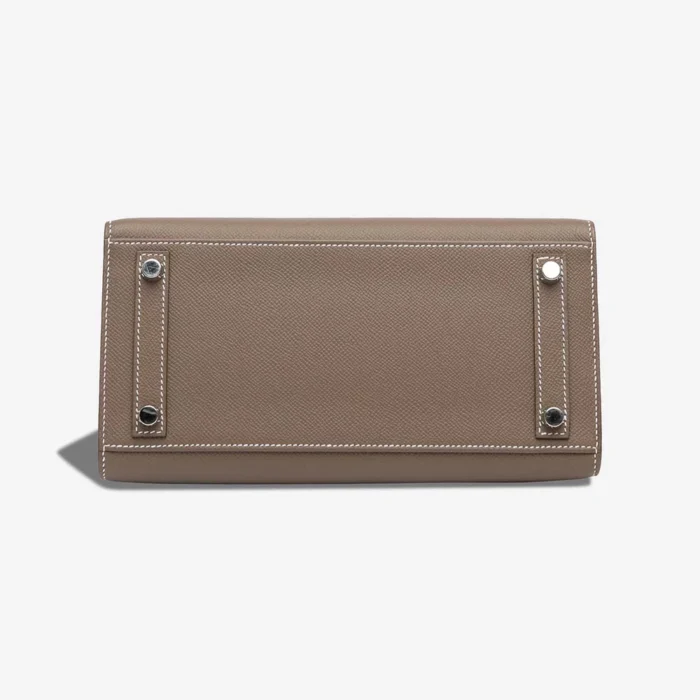 Artisan-Grade Hermès Dupes Birkin 25 Epsom Etoupe PHW - Replica Handbags - Image 2