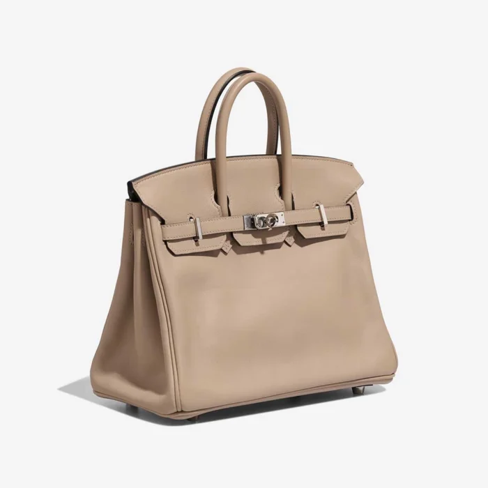 Artisan-Grade Hermès Dupes Birkin 25 Swift Trench PHW - Replica Handbags - Image 4