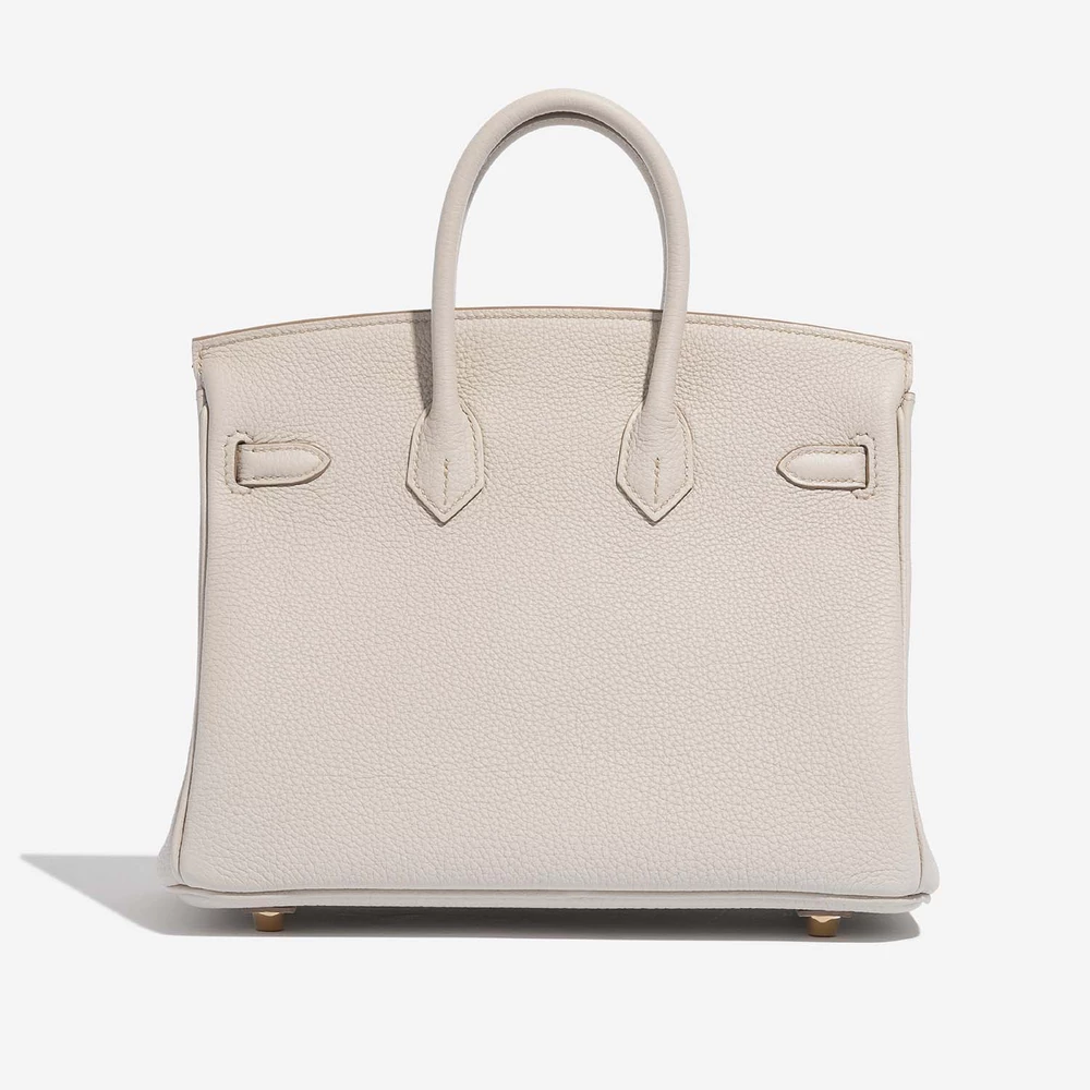 Artisan-Grade Hermès Dupes Birkin 25 Togo Beton GHW - Replica Handbags - Image 2