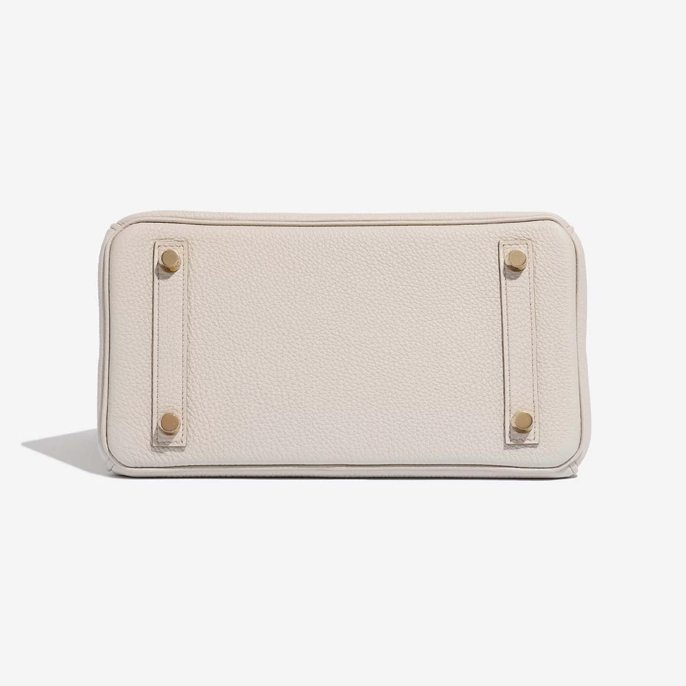 Artisan-Grade Hermès Dupes Birkin 25 Togo Beton GHW - Replica Handbags - Image 3