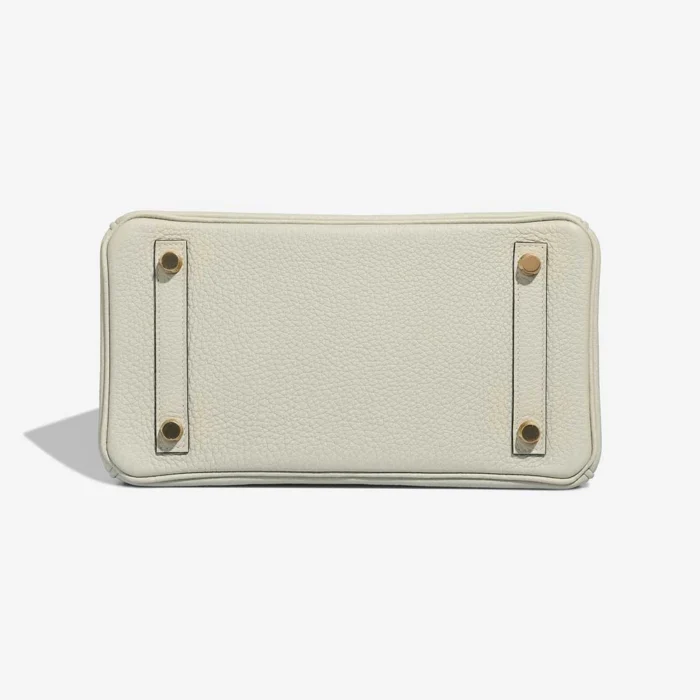Artisan-Grade Hermès Dupes Birkin 25 Togo Gris Neve GHW - Replica Handbags - Image 3