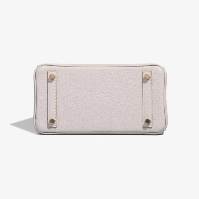 Artisan-Grade Hermès Dupes Birkin 25 Togo Gris Perle GHW - Replica Handbags - Image 3