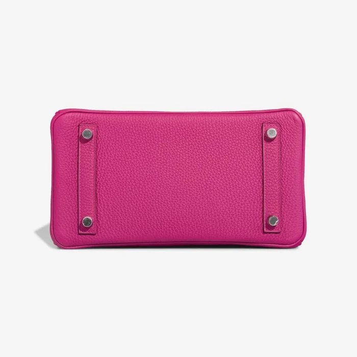 Artisan-Grade Hermès Dupes Birkin 25 Togo Rose Pourpre PHW - Replica Handbags - Image 3