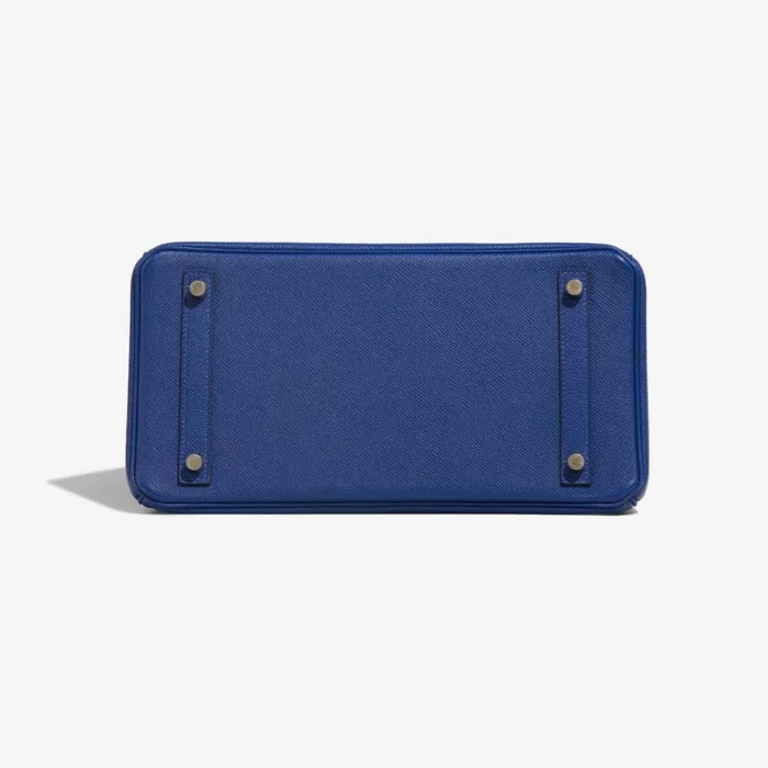 Artisan-Grade Hermès Dupes Birkin 30 Epsom Bleu electrique GHW - Replica Handbags - Image 3