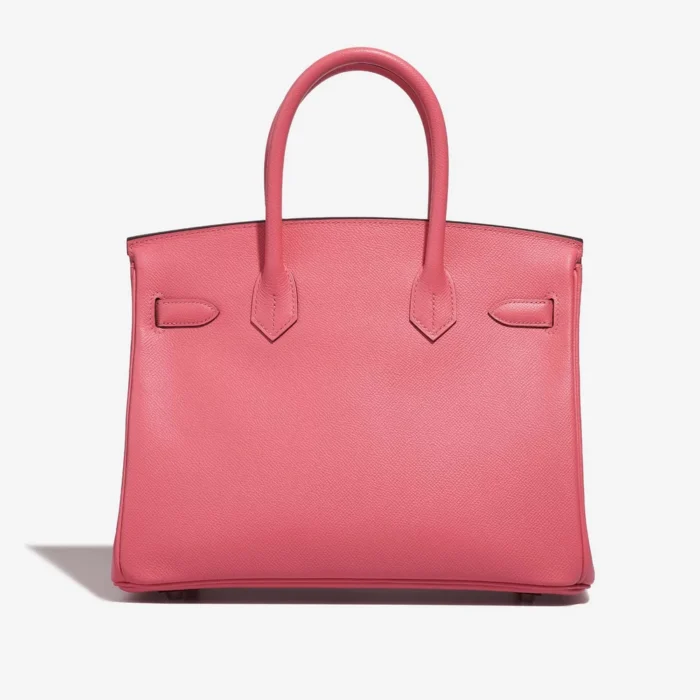 Artisan-Grade Hermès Dupes Birkin 30 Epsom Rose Azalee PHW - Replica Handbags - Image 2