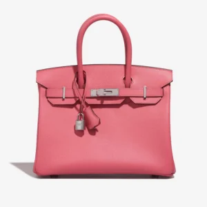 Artisan-Grade Hermès Dupes Birkin 30 Epsom Rose Azalee PHW