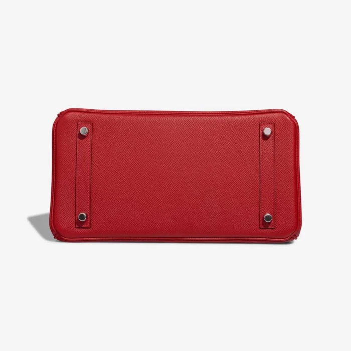 Artisan-Grade Hermès Dupes Birkin 30 Epsom Rouge Casaque PHW - Replica Handbags - Image 3