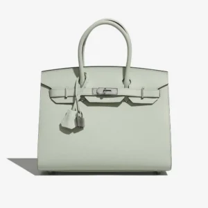 Artisan-Grade Hermès Dupes Birkin 30 Epsom Vert Fizz PHW