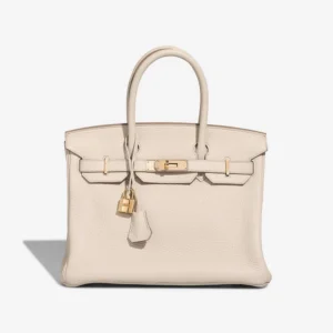 Artisan-Grade Hermès Dupes Birkin 30 Togo Beton RGHW - Replica Handbags